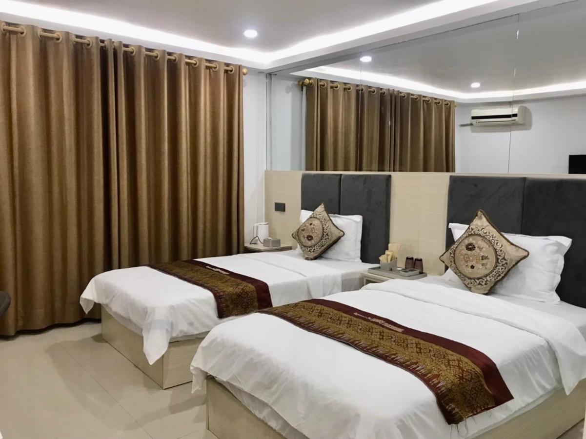 梦之南win酒店 Win Hotel Cafe & Spa Vientián Exterior foto