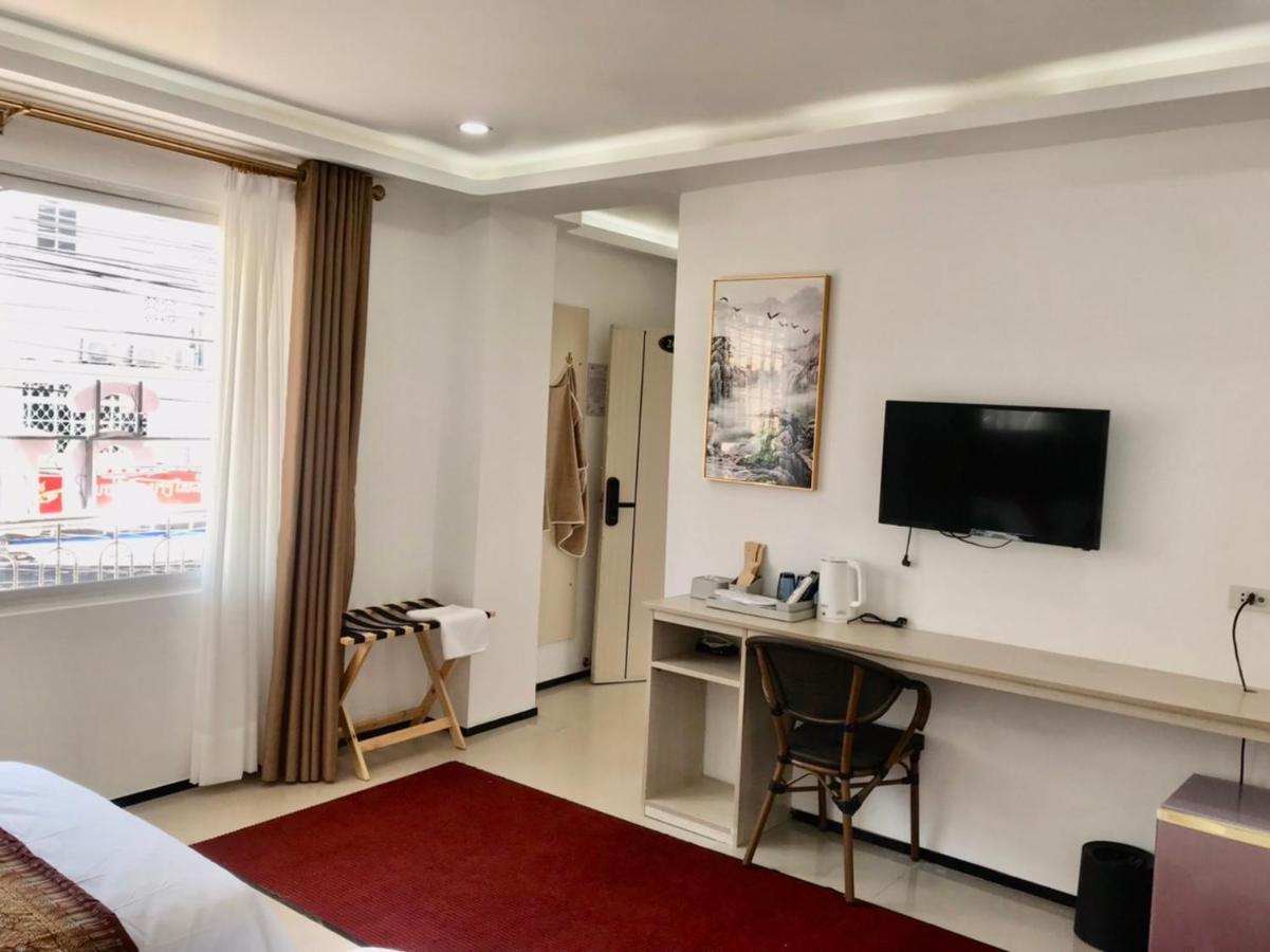 梦之南win酒店 Win Hotel Cafe & Spa Vientián Exterior foto